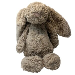 Jellycat Bashful Beige Bunny Rabbit Woodland Plush Stuffed Animal 11”